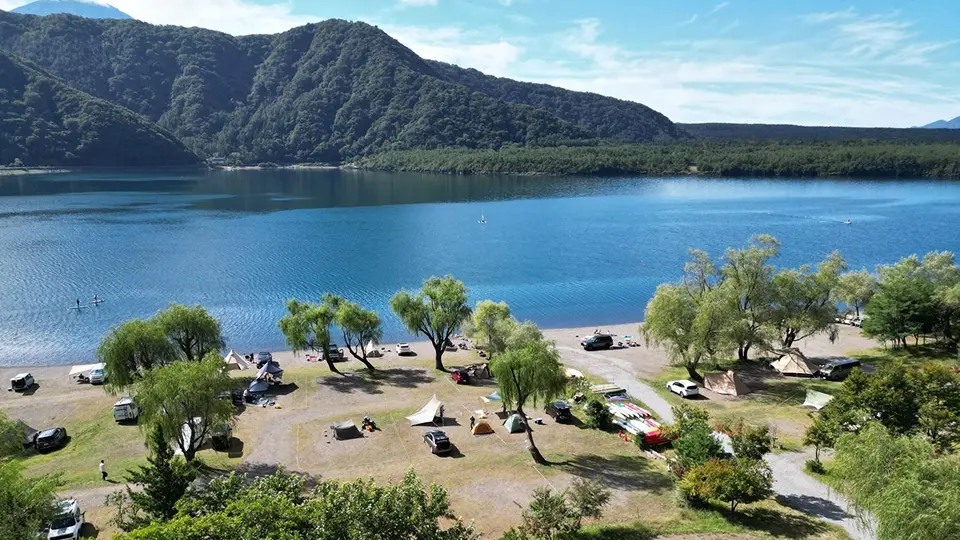 会場からの景色